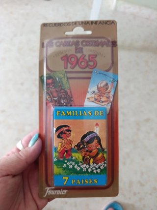 Juego de cartas Fournier 1965 Familias de 7 Países