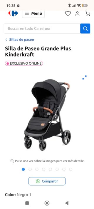 Silla de paseo Kinderkraft