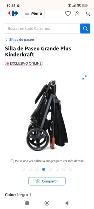 Silla de paseo Kinderkraft