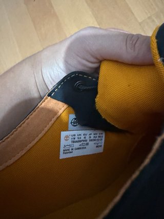 Zapatos Timberland Negros