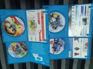Pack 6 Juegos Wii U: Mario Kart, Smash Bros, Donke