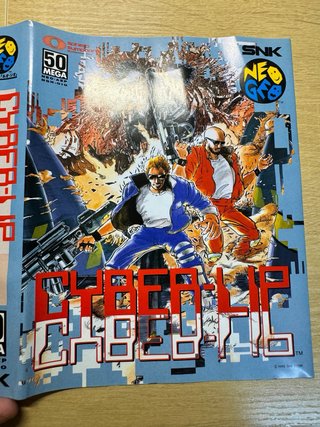 Cyber Lip SNK Neo Geo AES NeoGeo NG Jap