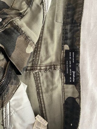 Falda militar camuflaje
