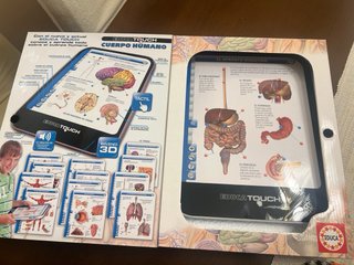 Juego Educativo Cuerpo Humano Educa Touch