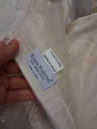 Abito da sposa Enzo Rubino taglia 46