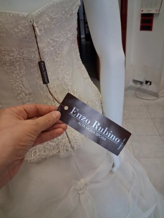 Abito da sposa Enzo Rubino taglia 46