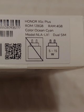 Honor X5c Plus 4G RAM 128GB