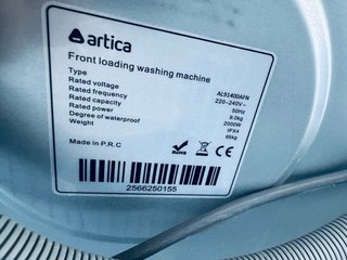 625.Lavadora 9 kilos Artica Inverter Nueva Tara