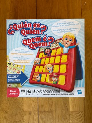 Juego ¿Quién es Quién? +6 años