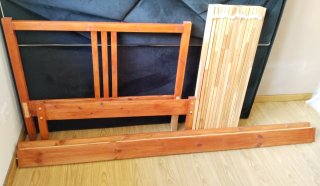 Cama individual madera 90x200