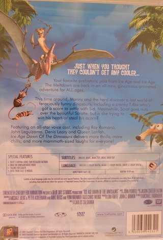 Pack 3 Películas Ice Age DVD (Inglés)