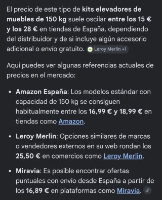 Elevador y deslizadores de muebles rojos