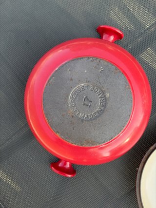 Olla Le Creuset Hierro Fundido Roja