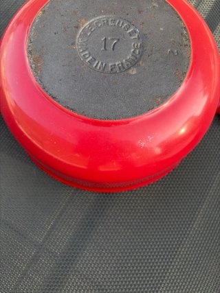 Olla Le Creuset Hierro Fundido Roja