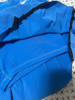 Falda Plisada Nike Tenis y Padel Azul