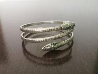 Pulsera brazalete bereber serpiente antigua
