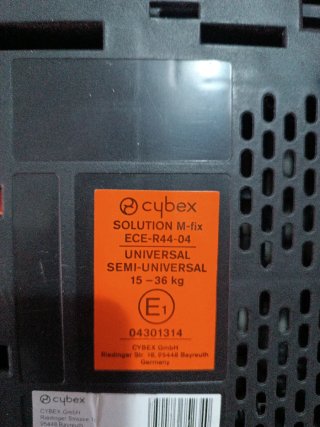 Cybex Silla Elevador Negro