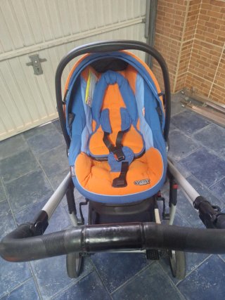 Carrito Bebecar 3 piezas