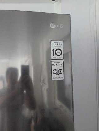 Nevera LG Inverter Total No Frost