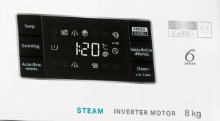 Lavadora Whirlpool carga frontal 8kg