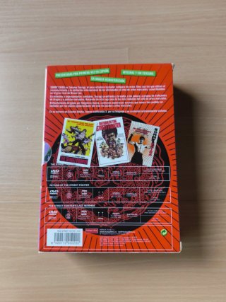DVD The Street Fighter Sonny Chiba Trilogía