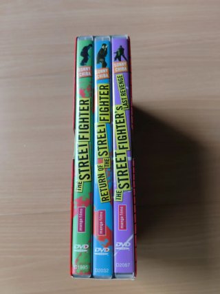 DVD The Street Fighter Sonny Chiba Trilogía
