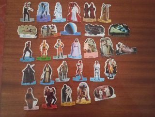 Cromos Phoskitos Star Wars Troquelados