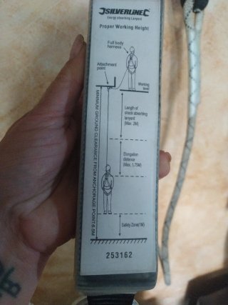 Eslinga de seguridad para escalada
