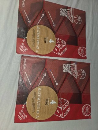 Libro de matemáticas 4eso,2 trimestre y 3.