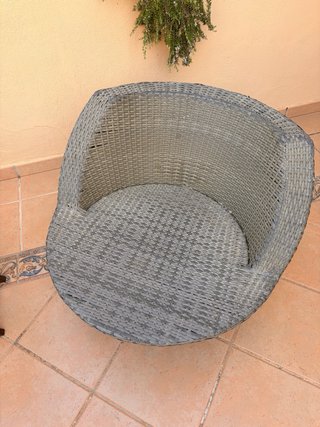 Conjunto de jardín mimbre URGE