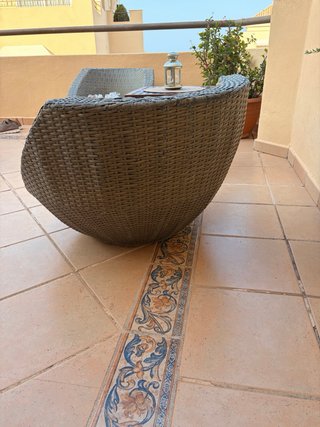 Conjunto de jardín mimbre URGE