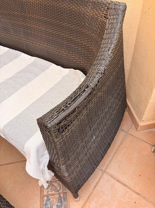 Conjunto de jardín mimbre URGE