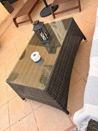 Conjunto de jardín mimbre URGE