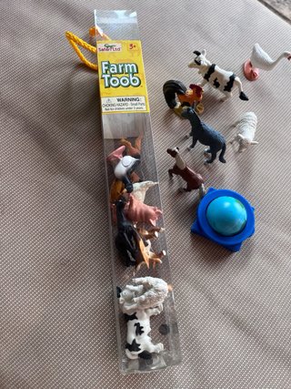 Safari Ltd Wild & Farm Toob Figuras Animales