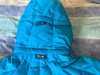 Plumífero Adidas Azul/Turquesa