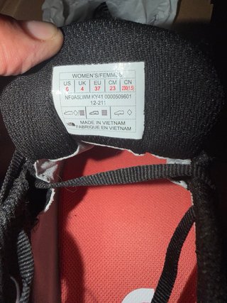 Zapatillas The North Face Trail Running Negras