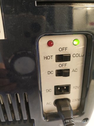 Mini refrigerador y calentador portátil
