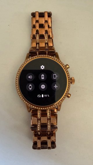 Reloj Fossil Smartwatch Oro Rosa