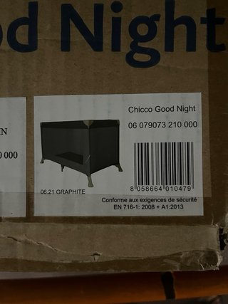 Cunas de viaje Chicco Good Night