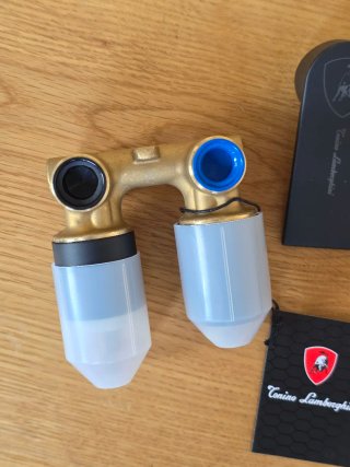 Grifo Ducha Tonino Lamborghini Negro