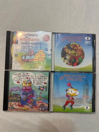 Lote CDs Infantiles Educativos y Canciones
