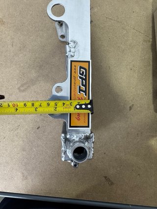 Radiador para moto o scooter GPI racing aluminio