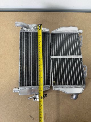 Radiador para moto o scooter GPI racing aluminio