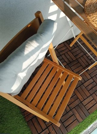 Sillas exterior madera