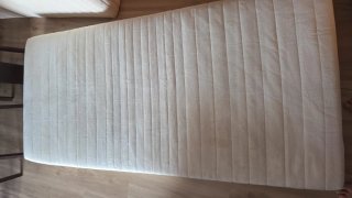 2 Colchones individuales de viscoelástica