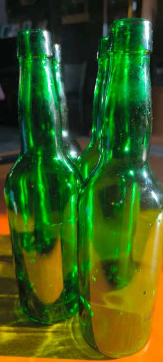 Botellas de sidra verdes vacías 700ml 5 € docena