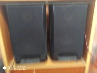 Equipo Pioneer XR-P320 con 2 altavoces y mando