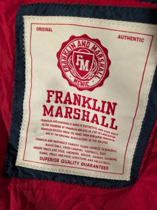 CHAQUETA BOMBER FRANKLIN MARSHALL TALLA M