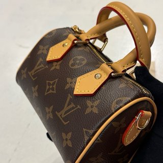 Borsa Louis Vuitton Speedy Mini Marrone