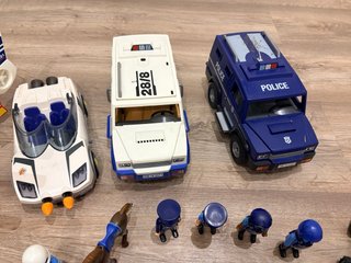Lote Juguetes Playmobil Policía